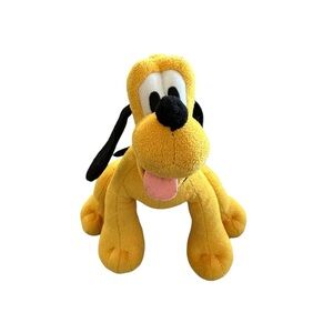 Pluto the Dog Disney Mickey Mouse 8" tall stuffed plush